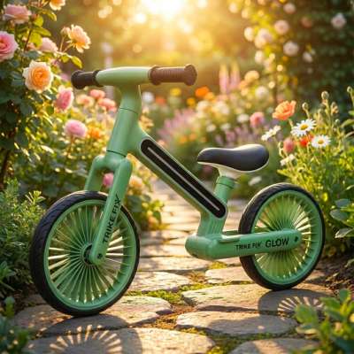 Trike Fix Glow cross-country bike LED green