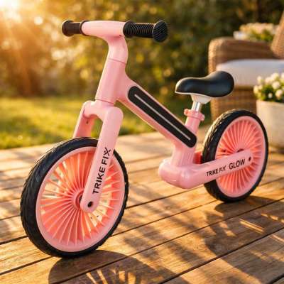 Trike Fix Glow cross-country bike LED pink