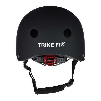Trike Fix children's bike helmet adjustable LED M 55-58cm black