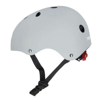 Trike Fix children's bike helmet adjustable LED M 55-58cm dark grey