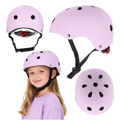 Trike Fix children's bike helmet adjustable LED M 55-58cm purple