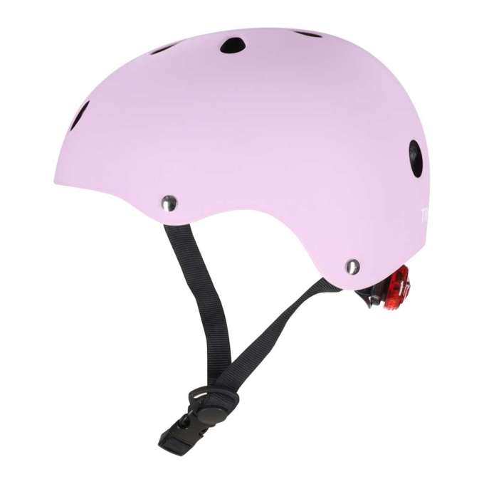 Trike Fix children's bike helmet adjustable LED M 55-58cm purple