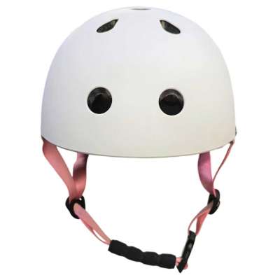 Trike Fix children's bike helmet adjustable LED S 48-54cm white