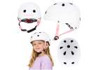 Trike Fix children's bike helmet adjustable LED S 48-54cm white 1