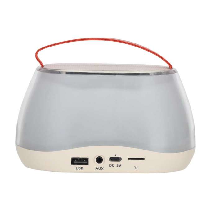 Zestaw do karaoke głośnik Bluetooth LED RGB 2 mikrofony USB