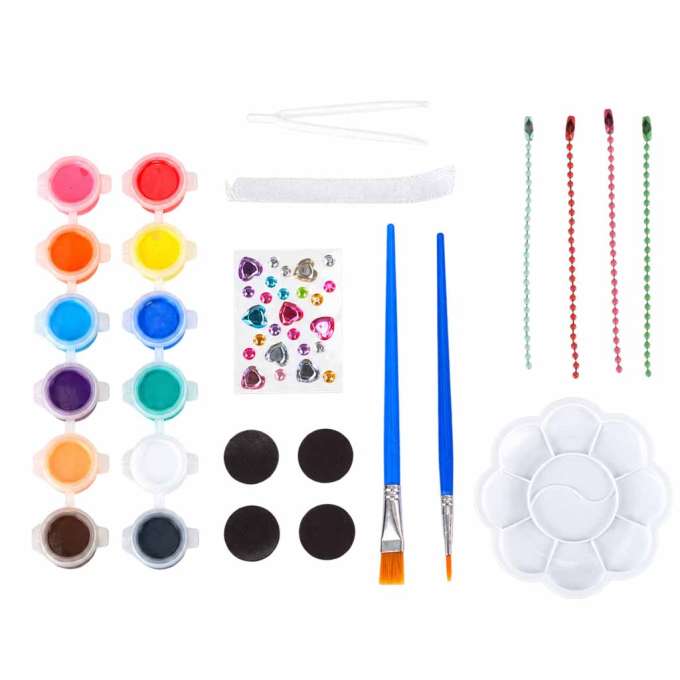 3D Keychain Making Kit 4 Dessert-Themed Charms