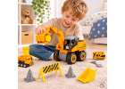 5-in-1 Construction Vehicle Building Block Excavator 2