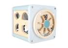 5-in-1 Wooden Educational Manipulative Motor Skills Cube Blue 4