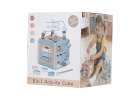5-in-1 Wooden Educational Manipulative Motor Skills Cube Blue 9