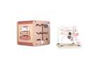 5-in-1 Wooden Educational Manipulative Motor Skills Cube pink 5