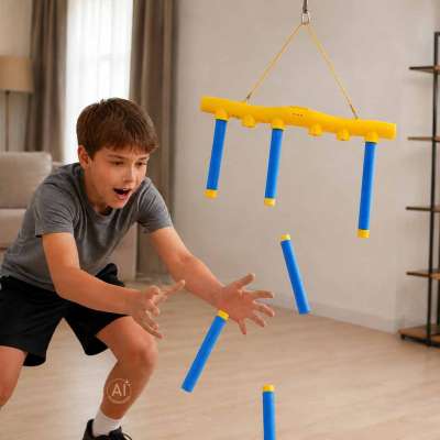 Arcade game falling sticks catching sticks reflexes USB controller