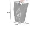 Baskets bags for returnable bottles waste sorting recycling 2
