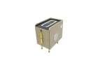 Bedside table with drawers LED lighting USB charging and Bluetooth speaker beige 2