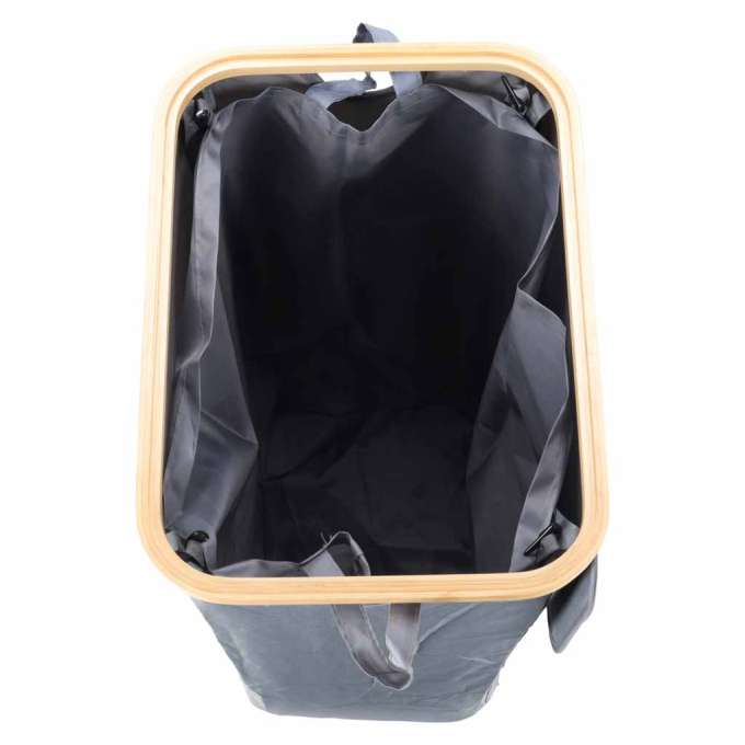 Bottle return bin with a removable bag for waste sorting and recycling
