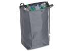 Bottle return bin with a removable bag for waste sorting and recycling 3