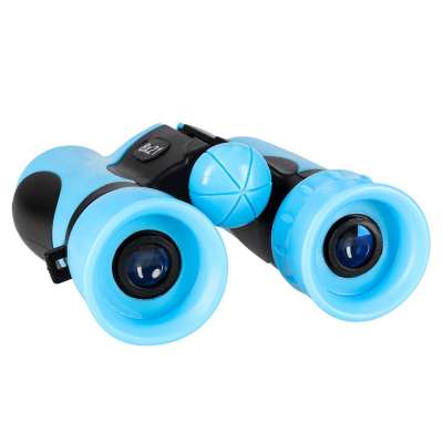 Children's Binoculars for Bird Watching 8x21mm HD Blue Case