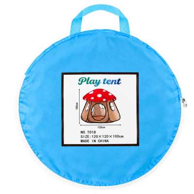 Children's Mushroom Tent Foldable Playhouse for the Kids' Room