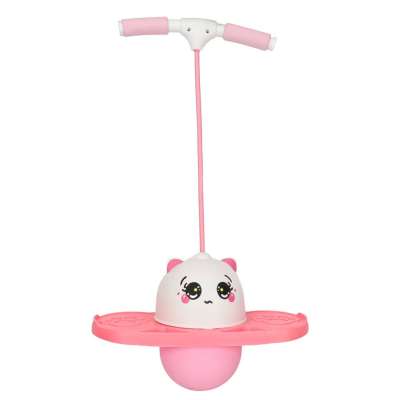 Children's Pogo Balance Jumper White and Pink