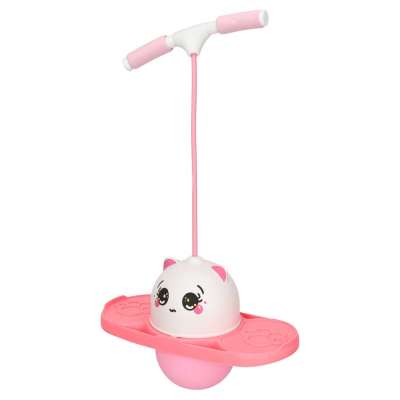 Children's Pogo Balance Jumper White and Pink