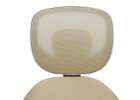 Children's desk chair adjustable swivel chair with footrest beige 5