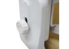 Children's desk chair adjustable swivel chair with footrest beige 8