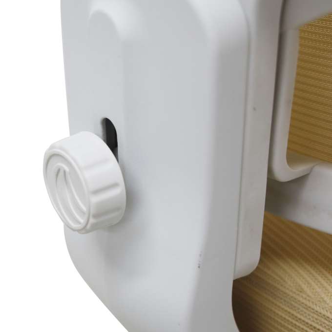 Children's desk chair adjustable swivel chair with footrest beige