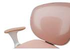 Children's desk chair adjustable swivel chair with footrest pink 6
