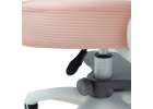 Children's desk chair adjustable swivel chair with footrest pink 7