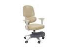 Children's desk chair ergonomic swivel adjustable beige 2