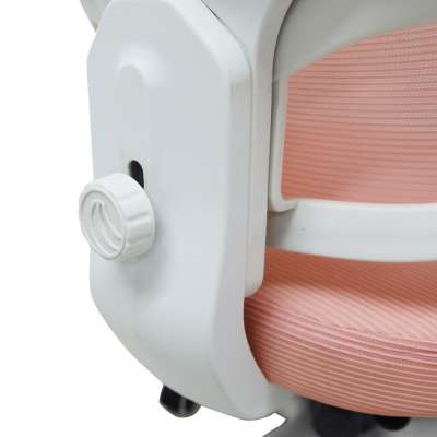Children's desk chair ergonomic swivel adjustable pink