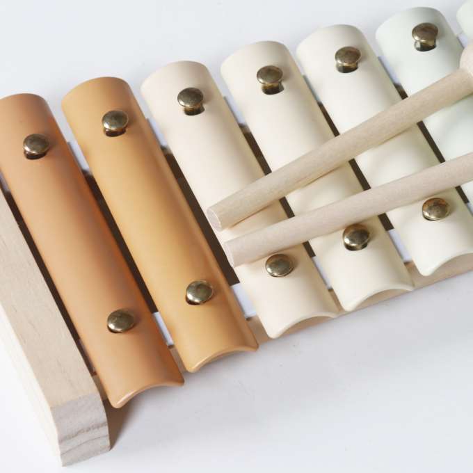 Cymbałki drewniane edukacyjne dla dzieci szkolne 8-tonowe instrument muzyczny