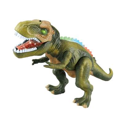 Dinozaur zdalnie sterowany T-Rex interaktywny LED chodzi ryczy
