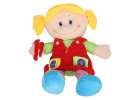 Doll plush cuddle toy educational dressing-learning girl 7
