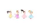 Dolls for a dollhouse set of 4 11 cm 6