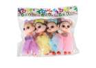 Dolls for a dollhouse set of 4 11 cm 9