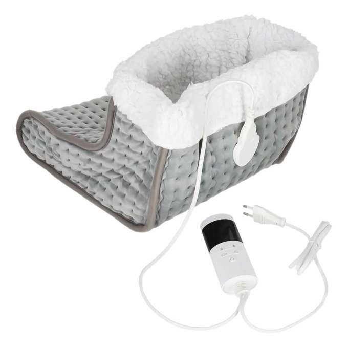 Electric Foot Warmer Soft 9 Heat Settings 75W with Timer