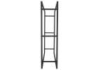 Firewood rack metal shelf for the fireplace 4