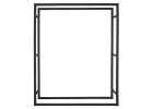 Firewood rack metal shelf for the fireplace 5