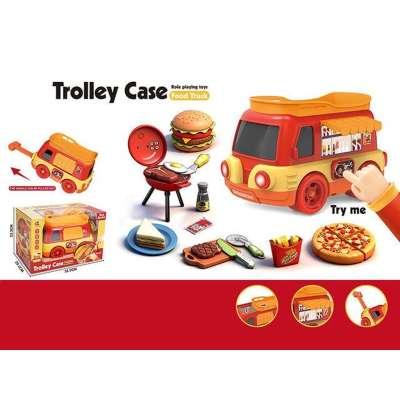 Food truck kuchnia grill burgery światła dźwięk