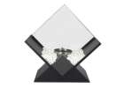 Freestanding smokeless tabletop bioethanol fireplace diamond design 5