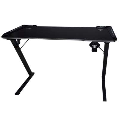 Gaming Desk with RGB LED Lighting and Computer Mounts for Gamers 120x60cm