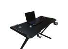 Gaming Desk with RGB LED Lighting and Computer Mounts for Gamers 120x60cm 9