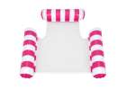 Inflatable water hammock chair swimming lounger pink mesh 2
