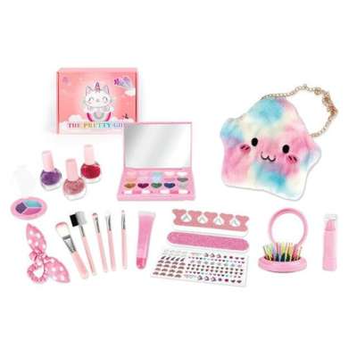 Makeup nail polish handbag celebrity set