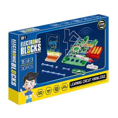 Little Electronics Engineer Educational DIY Building Blocks Set