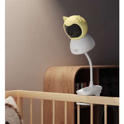 Wi-Fi Baby Monitor with Rotating Camera Cry Detection 3MP USB