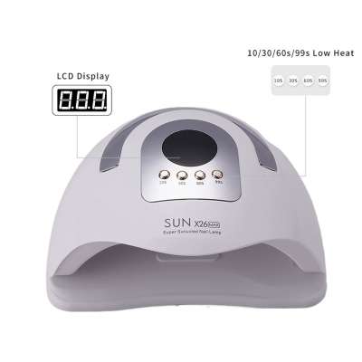 Lampa do paznokci Sun X26 UV 81 LED 380W manicure hybrydy żele