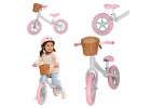 Rowerek biegowy Trike Fix Balance z koszykiem różowy 1