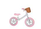 Rowerek biegowy Trike Fix Balance z koszykiem różowy 3