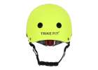 Kask rowerowy dla dziecka Trike Fix dziecięcy regulowany LED S 48-54cm zielony jasny 3